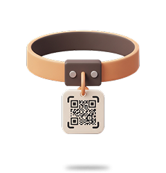 Collar con QR
