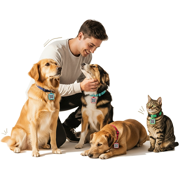 Familia con mascotas PATA